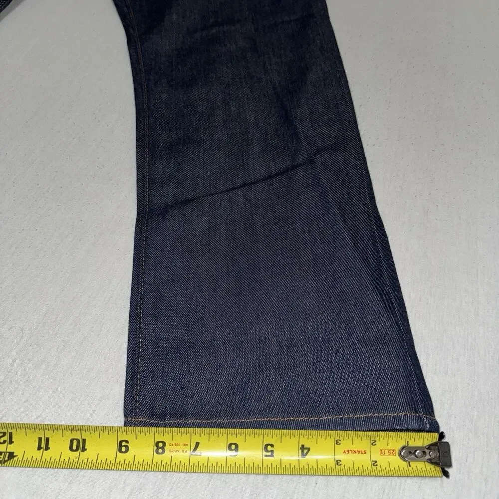 NEW Levi's 501 Original Shrink to Fit Jeans Blue Button Fly Straight Mens 40x30